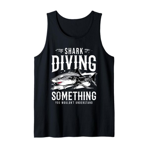Diving - Something You Wouldn´t Understand - Shark Diving Tank Top, black, S