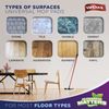VanDuck 100% Cotton Pad Terry Cloth Mop Refills 15x8 inch (4-Pack)