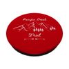 PCT Pacific Crest Trail Hiking USA CDT Backpack PopSockets with Interchangeable PopGrip