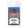 Refill Wicks For Tzinores - Medium, For Oil Lighting, 50/Pcs. 1 Pack