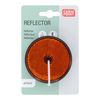 Carpoint 0413960 Reflector Round 70 mm 2 Pieces Orange