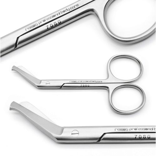 REMOS Stoma Scissors Made of Stainless Steel for Cutting The Stoma Base Plate