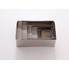 Geometrical Shapes Biscuit Cookie Cutters by EUROTINS (Rectangle)