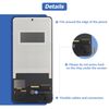 Vvsialeek Replacement OLED Display Compatible with Redmi Note 14 4G/5G LCD Touch Screen with Toolkit Fingerprint Function