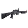 M0581 Pump Action Airsoft Shotgun with Scope, Light, and Durable ABS Construction