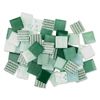 Mosaic Mercantile Patchwork Tiles - Grass/Mint Green, 6 oz