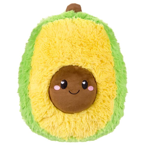 Avocado Microwavable Unscented 1.5 lbs Heating Pad For Women And Kids- Cute Soft Cozy Pillow Plush Heatable Warm Stuffed Animals- Kawaii Hot And Cold Plushie Food Toy- Avocado Gifts For Girls And Boys