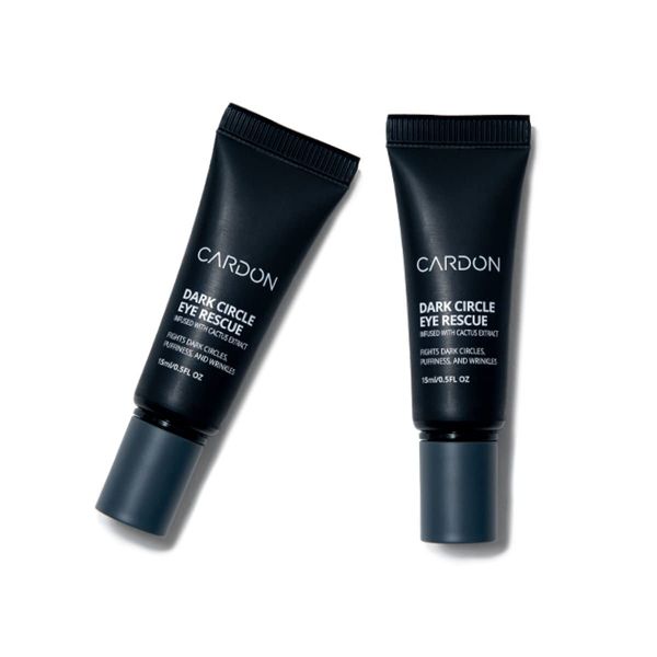 Cardon Dark Circle Eye Rescue for Men and Women | Under Eye Treatment for Dark Circles, Eye Bags, Wrinkles | Made with Peptides, Niacinamide, Hyaluronic Acid | Eye Roller