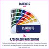 PaintNuts Multi-Surface Paint - RAL-7032 - PEBBLE GREY - 1 Litre Tin - Gloss Finish