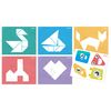 Miniland Translucent Tangram Light Table Tangram Game