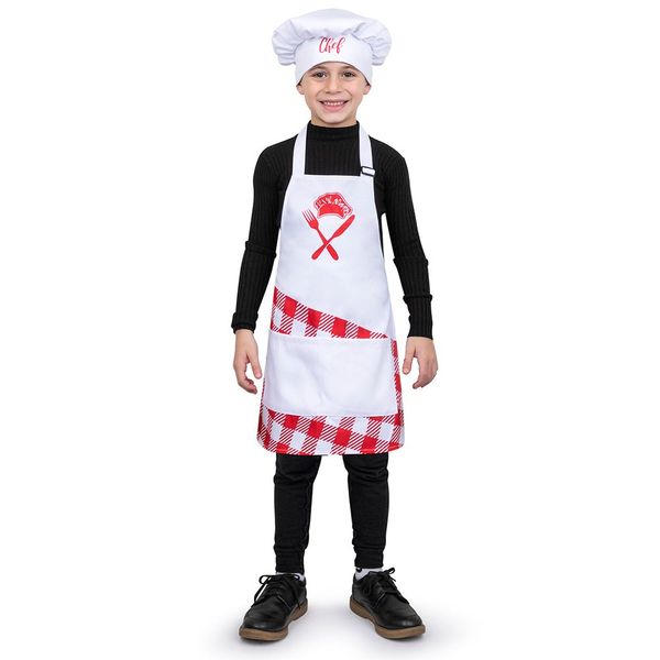 Chef Apron Costume Set - Kids - M/L