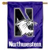 Northwestern Wildcats House Flag Banner