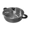 High Quality Stainless Steel Low Pot 18 Quart Lid Capsule Base Cookware
