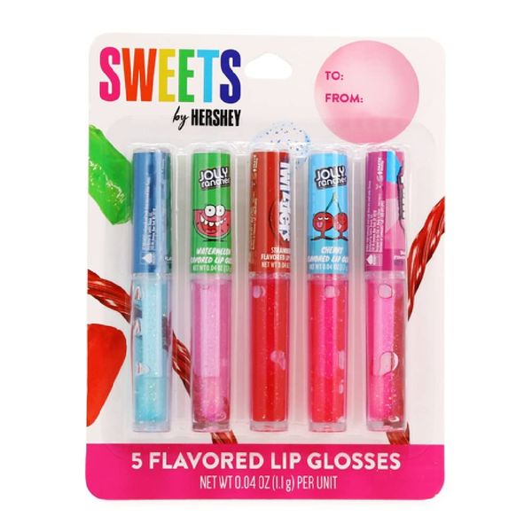 Taste Beauty 5-Piece Sweets by Hershey Flavored Lip Gloss