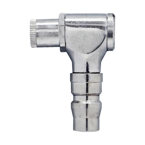 Niigata Seiki T-332SB BeHAUS Air Chuck for Bicycles and Cars, Compatible with Presta & British / American Style (Silver)