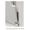 Maco Tilt Turn Window Bottom Hinge White Plastic Covers 3 Parts Pack x5
