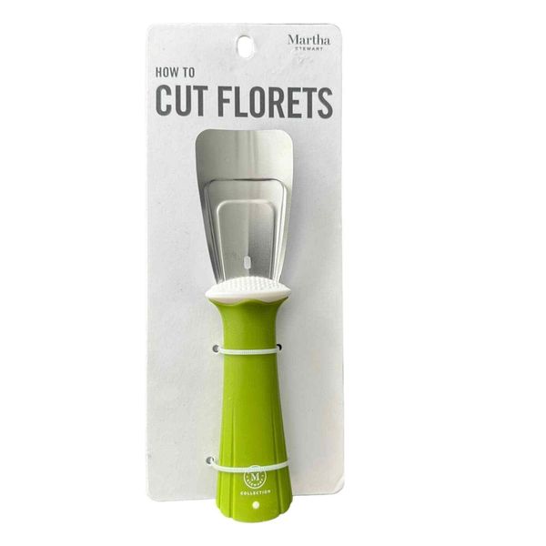 New Martha Stewart Cut Florets Califlower & Broccoli Cutting Tool