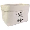 Large 'Cute Cow' Canvas Organiser/Storage Bag (OR00007623)