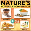 Extra Strength Turmeric Curcumin and Ginger & BioPerine - 1965mg Joint Support Supplement for Aches with Black Pepper Powder Extract - Premium Made in USA | Vegan Natural Non GMO Pills | 90 Capsules