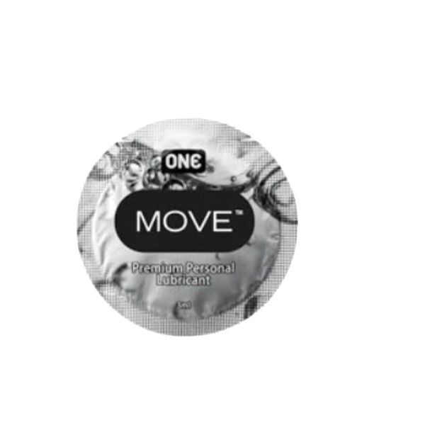 ONE Move Lubricating Jelly 3 mL Individual Packet - Pack Of 50