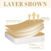 Quilted Fitted King Mattress Pad Cover, Waterproof Mattress Protector, Deep