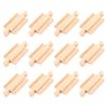 Bigjigs Rail Mini Track Male/Male (Pack of 12)