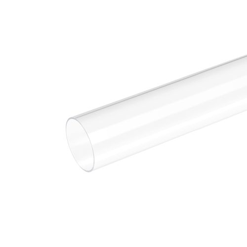 DMiotech 41mm x 45mm 12" Clear Acrylic Pipe Rigid Plastic Tubing for Aquarium Water Pipe, Water Cooling System, Plumbing