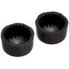 Morrigin Bolt Nut Cap M12 Black 2 Pieces