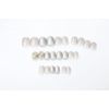 Girly Nail Cute Silver Glitter 24pcs Nail Tips for Wedding, Party, Holiday, Dating, Prom, Daily Life