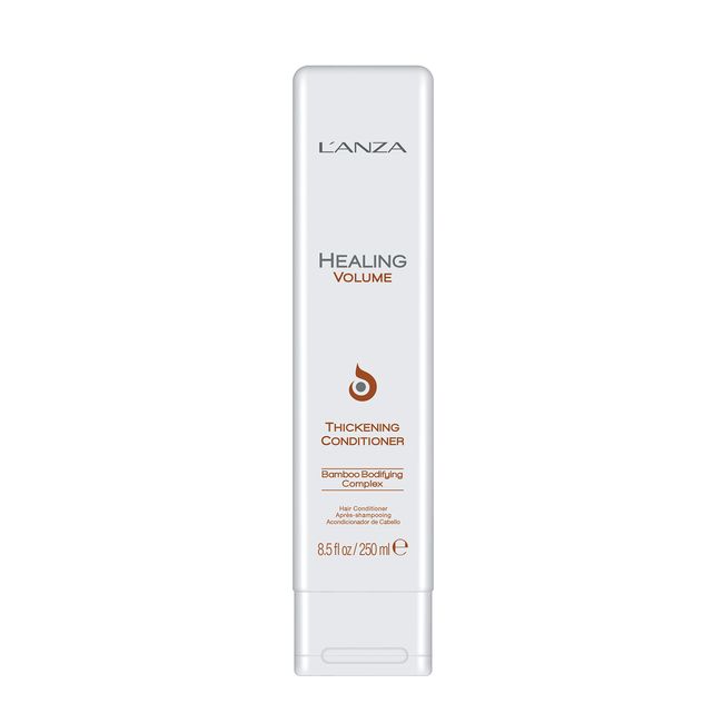 L'ANZA Healing Volume Thickening Conditioner, Boosts Shine, Volume, and Thickness for Fine and Flat Hair, Rich with Bamboo Bodifying Complex and Keratin (8.5 Fl Oz)