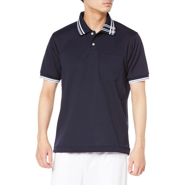 Tombow CR106 KIRAKU Polo Shirt, 88 navy