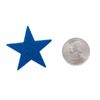 Playfully Ever After 1.5 inch Stiff Felt Stars 88pc (Blue)