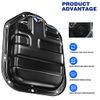 YHTAUTO Lower Engine Oil Pan and Drain Plug Replacement for Nissan 350Z Infiniti G35 2003-2006 FX35 2003-2008 M35 2006-2008 V6 3.5L RWD