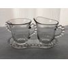 Candlewick Creamer Sugar Pot Set SHHQ