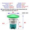 22mm Momentary Mushroom Head Push Button Switch Waterproof 10A DC12V 24V 110V