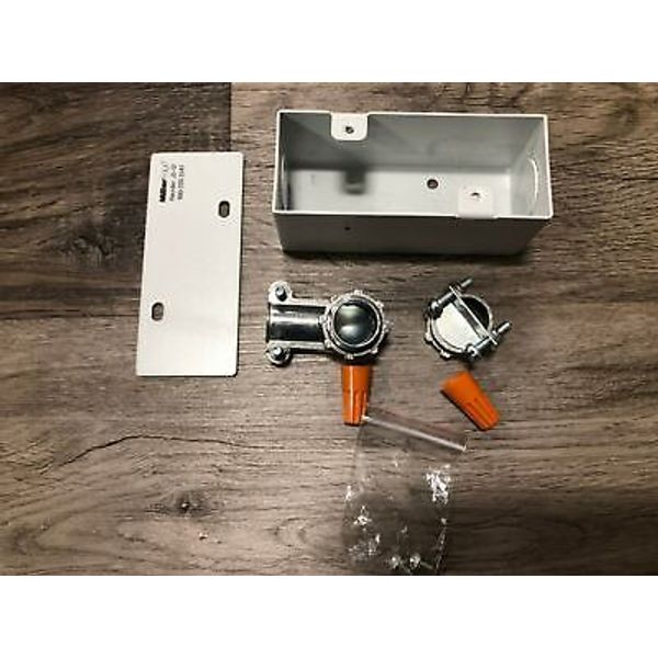 Miller Edge JB-02 Junction Box Metal Connectors for Overhead Commercial Door