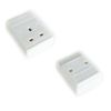 Loops 13A 1 Way/Single Gang Trailing UK Plug Socket - Mains Extension Connector Block