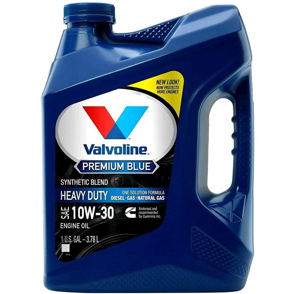 Valvoline Premium Blue SAE 10W-30 Syntethic Blend  Engine Oil, 1 Gallon