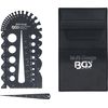 BGS 74248 | Screw and Thread Template | Inch Sizes | 1/4 - 2 Inch