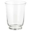 IKEA Pomp vase/Lantern, 18 cm, Clear Glass