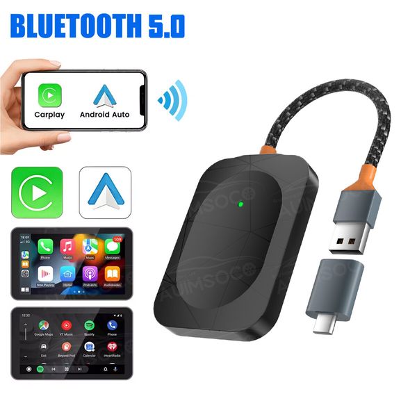 Wireless CarPlay Adapter USB Dongle For iPhone Apple Wireless Carplay Plug &Play