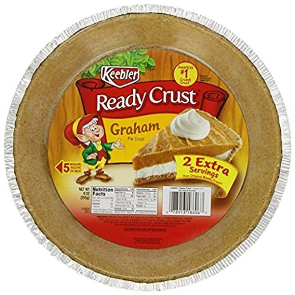 Keebler Ready Crust Graham Pie Crust - 10 Inches (Pack of 3)