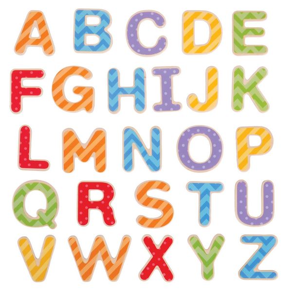 Bigjigs Toys Magnet Letters (Uppercase Letter