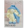 Knitting by Post Knitting Pattern Winkie The Bunny Soft Toy Leaflet from Cream and Blue Rabbit Pattern Instructions