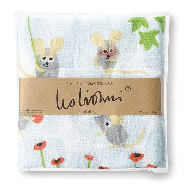 Leo Leoni 278602 Leo Lionni Mosquito Net Fabric Dish Towel, Approx. 11.8 inches (30 cm), Frederick and Friends Made in Japan