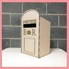 FluxLaserStudio XXL Wedding Post Box, Royal Mail- Flat Pack Unpainted MDF for Cards