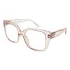 Goodlookers Reading Glasses 'Deirdre' Transparent Pink +3.00