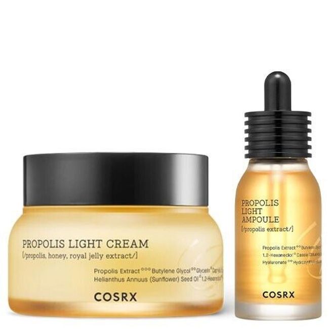 Cosrx Full Fit Propolis Ampoule 30ml + Propolis Light Cream 65ml SET Exp 3/26