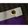 Flags Importer Rainbow (Black Ribbon) 3x5' Poly Flag, Multicolor