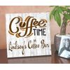Custom Coffee Time Sign For Coffee Bar or Kitchen
